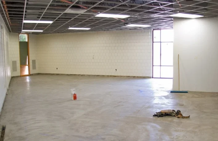 Commercial interior renovation